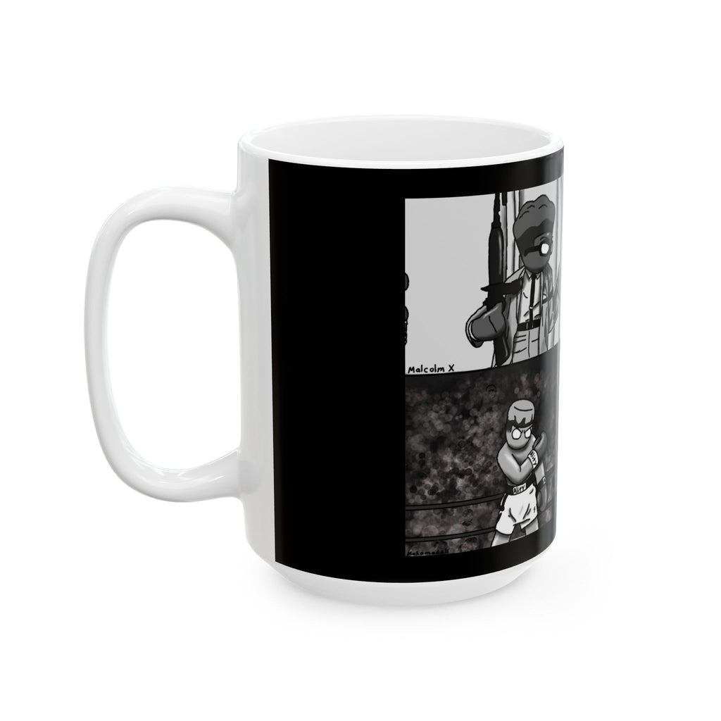 Alitys as Black Heroes Ceramic Mug, (11oz, 15oz)