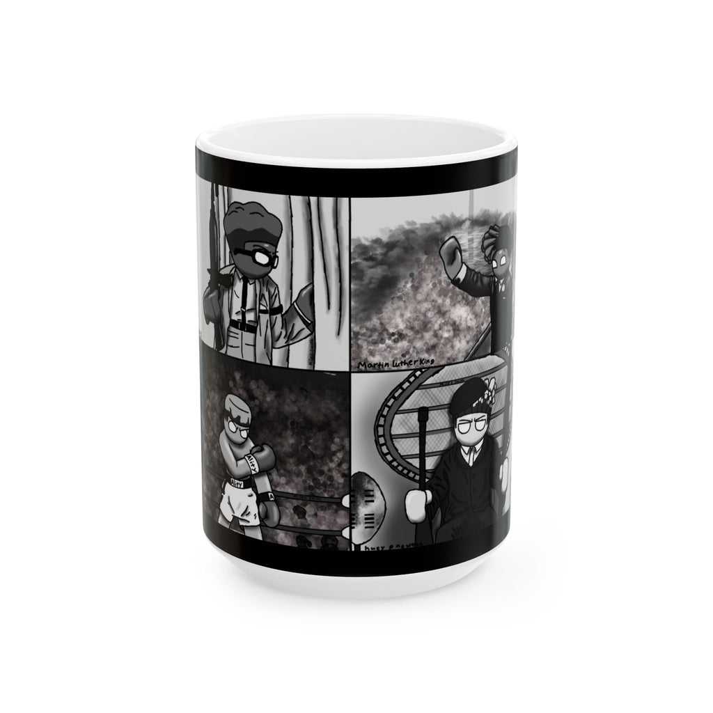 Alitys as Black Heroes Ceramic Mug, (11oz, 15oz)