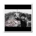 Crimson Red as Dr. Martin Luther King Jr magnet