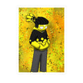 Ality character Lemon Yellow Kiss-Cut Vinyl Sticker